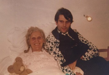 Camelia et moi en 1973